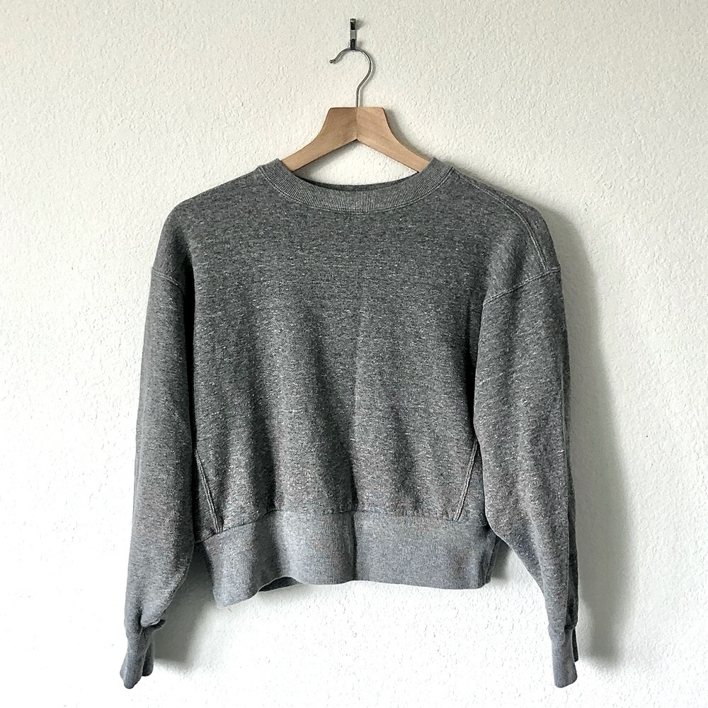 *RARE* 23 HOURS VINGT-TROIS ARRONDISSEMENT Grey Crewneck Sweatshirt – Women’s S